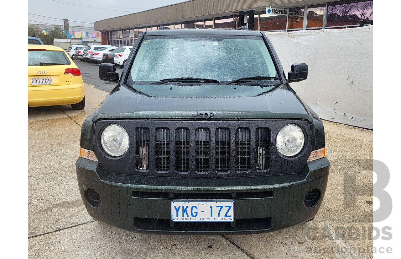 4/2010 Jeep Patriot Sport MK 4d Wagon Green 2.4L