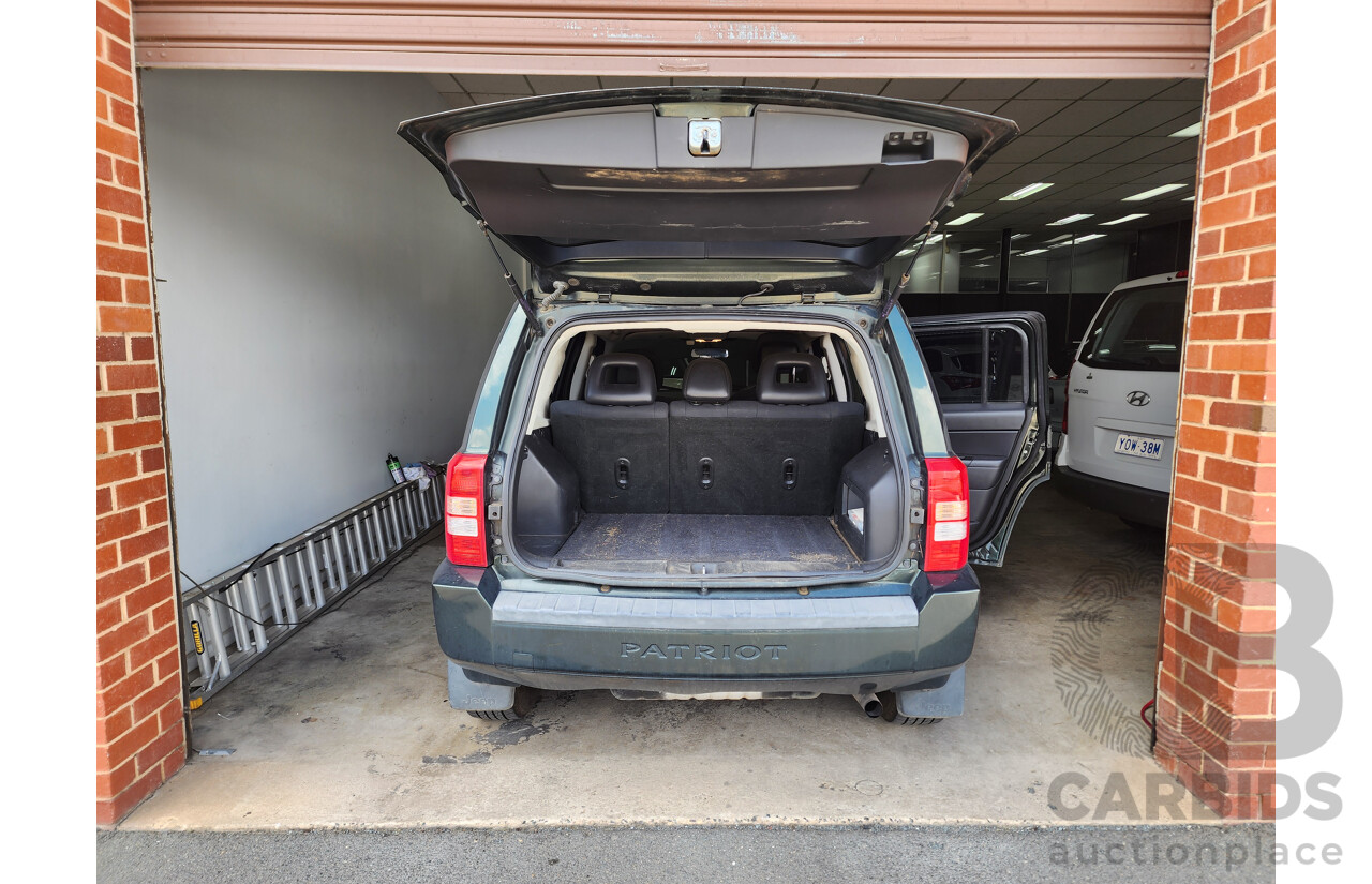 4/2010 Jeep Patriot Sport MK 4d Wagon Green 2.4L