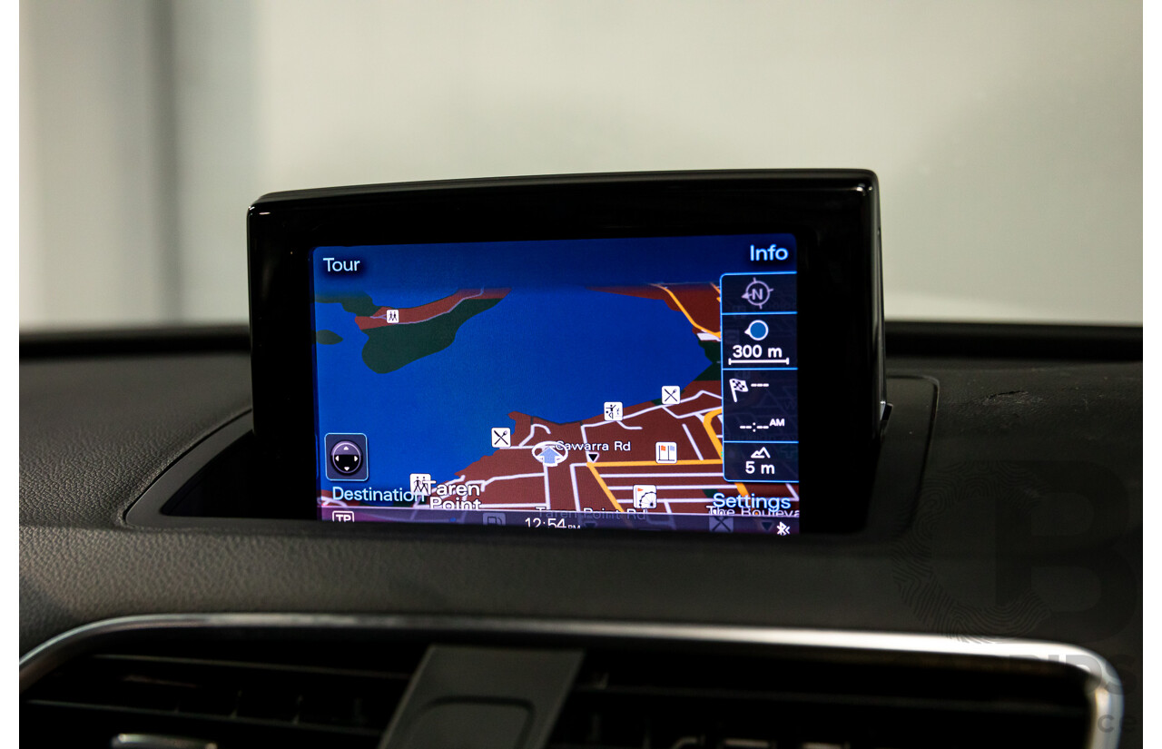 02/2016 Audi Q3 1.4 TFSI (110kW) FWD 8U MY15 4D Wagon Floret Silver Turbo 1.4L