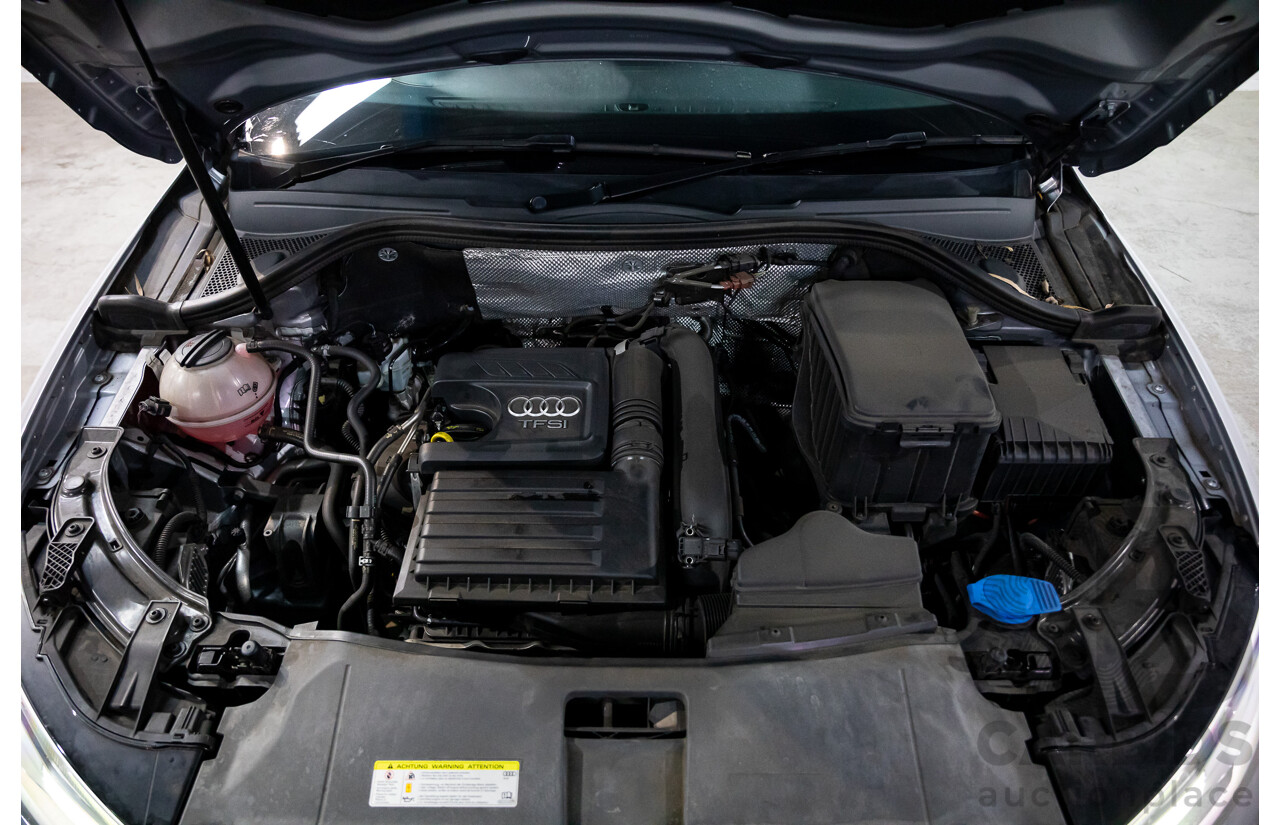 02/2016 Audi Q3 1.4 TFSI (110kW) FWD 8U MY15 4D Wagon Floret Silver Turbo 1.4L