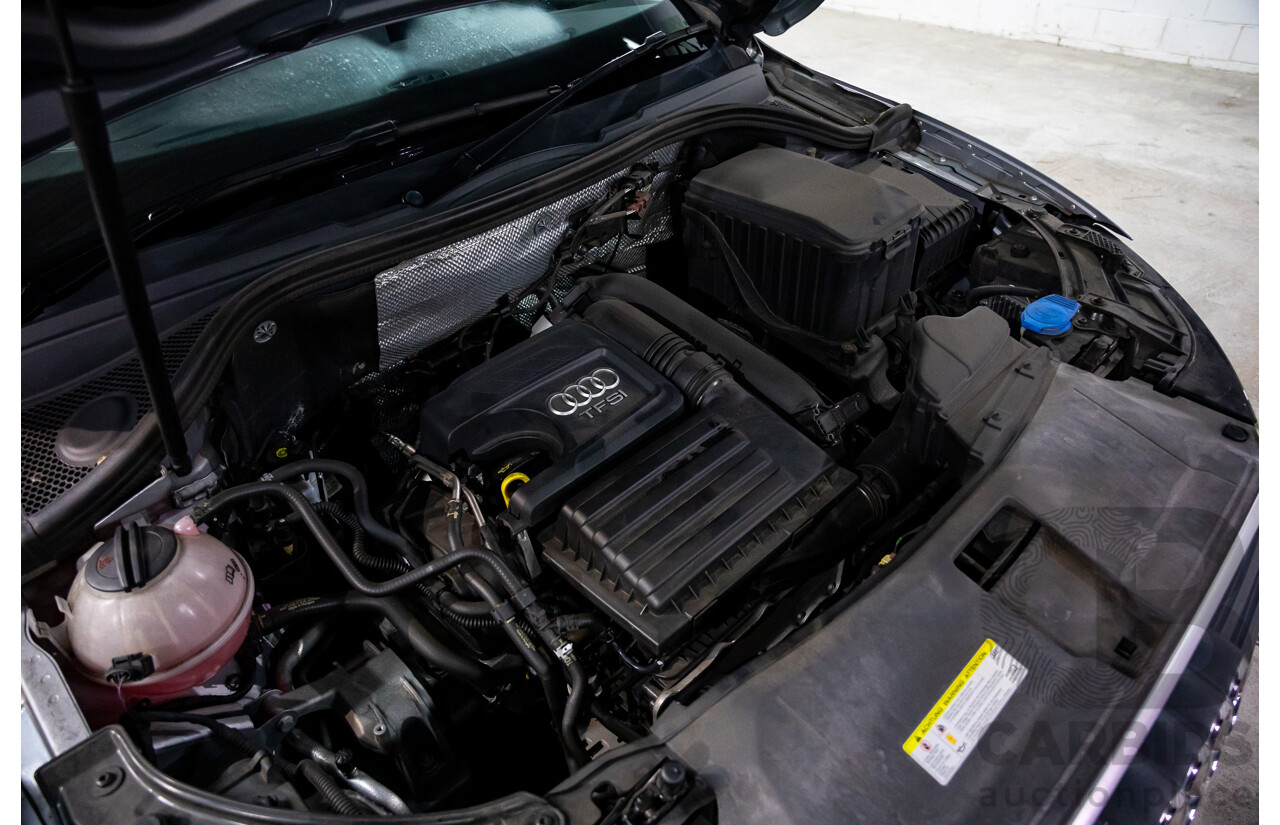 02/2016 Audi Q3 1.4 TFSI (110kW) FWD 8U MY15 4D Wagon Floret Silver Turbo 1.4L