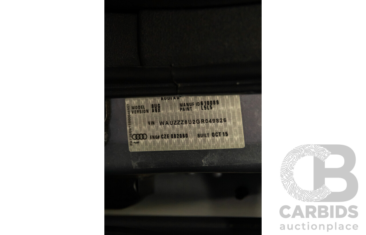 02/2016 Audi Q3 1.4 TFSI (110kW) FWD 8U MY15 4D Wagon Floret Silver Turbo 1.4L