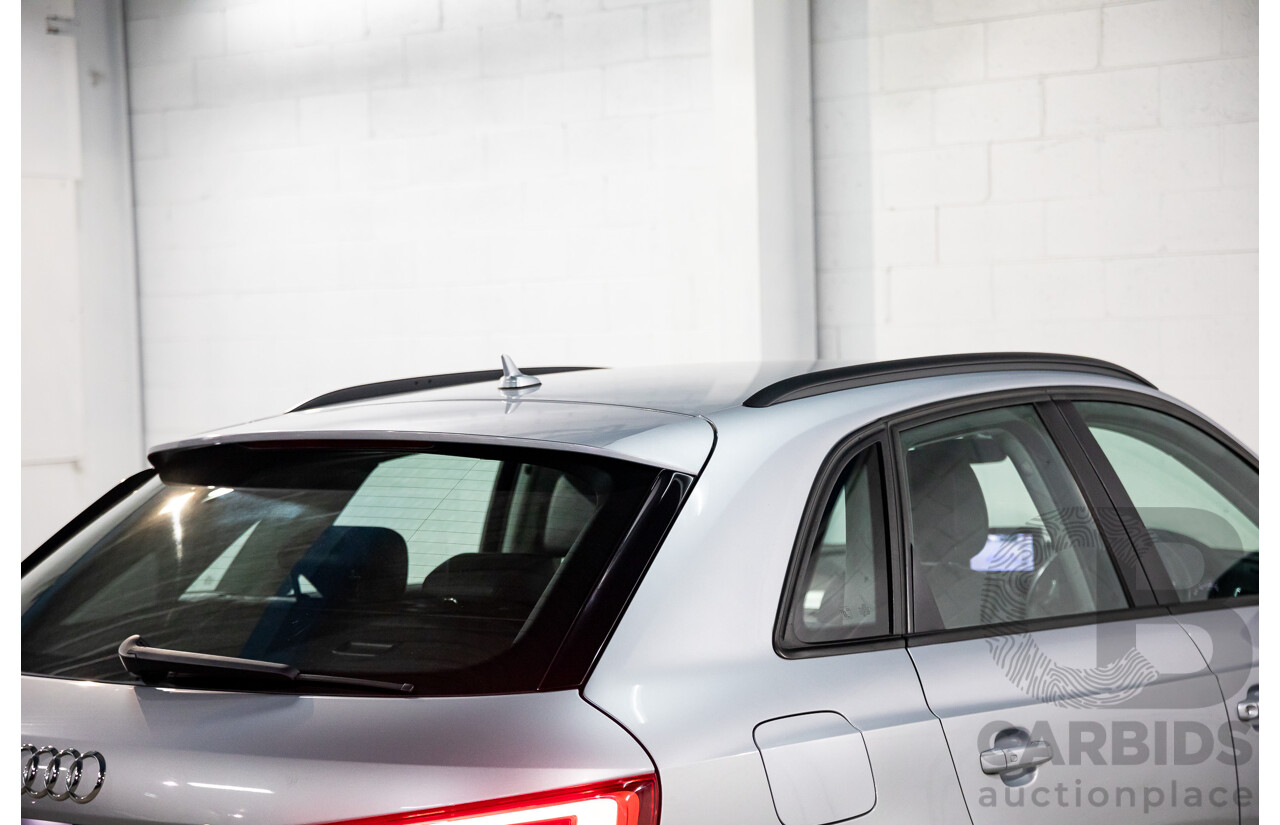 02/2016 Audi Q3 1.4 TFSI (110kW) FWD 8U MY15 4D Wagon Floret Silver Turbo 1.4L