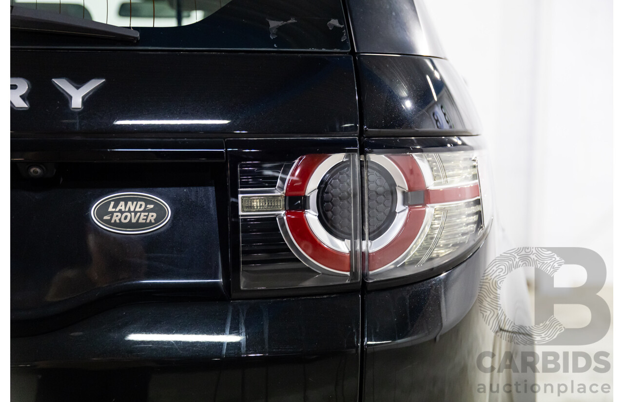 01/2016 Land Rover Discovery Sport Td4 HSE (AWD) LC MY16.5 4d Wagon Santorini Black Metallic Turbo Diesel 2.2L