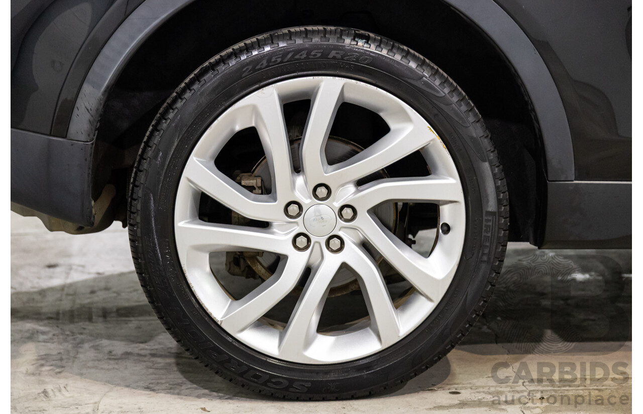 01/2016 Land Rover Discovery Sport Td4 HSE (AWD) LC MY16.5 4d Wagon Santorini Black Metallic Turbo Diesel 2.2L