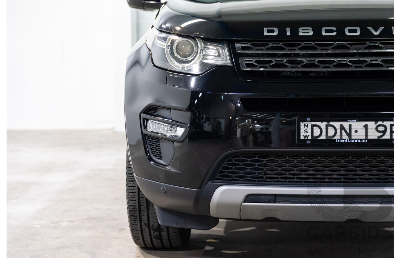 01/2016 Land Rover Discovery Sport Td4 HSE (AWD) LC MY16.5 4d Wagon Santorini Black Metallic Turbo Diesel 2.2L