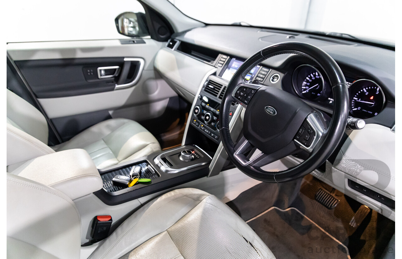 01/2016 Land Rover Discovery Sport Td4 HSE (AWD) LC MY16.5 4d Wagon Santorini Black Metallic Turbo Diesel 2.2L