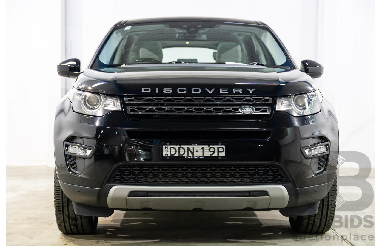 01/2016 Land Rover Discovery Sport Td4 HSE (AWD) LC MY16.5 4d Wagon Santorini Black Metallic Turbo Diesel 2.2L