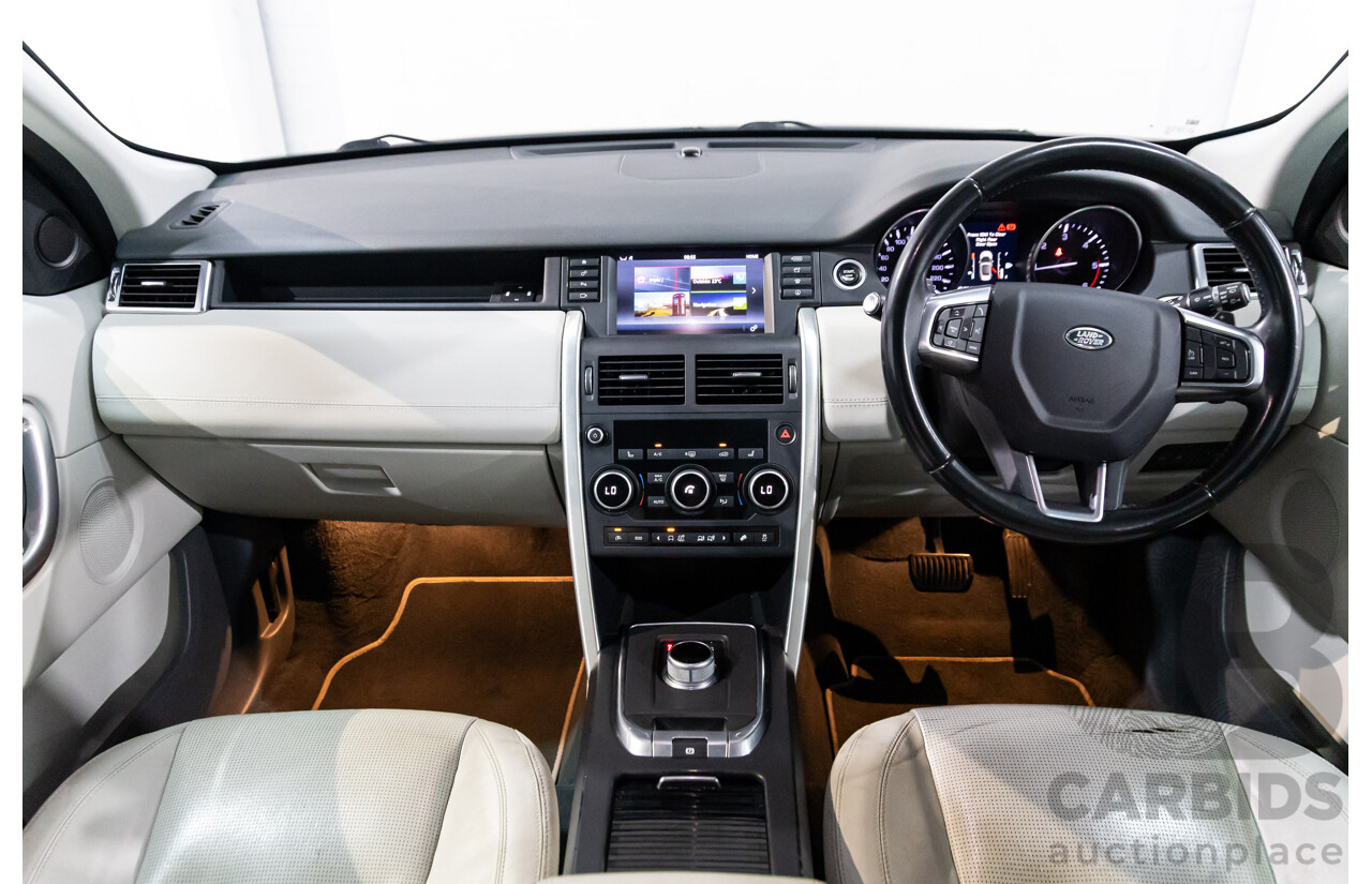 01/2016 Land Rover Discovery Sport Td4 HSE (AWD) LC MY16.5 4d Wagon Santorini Black Metallic Turbo Diesel 2.2L