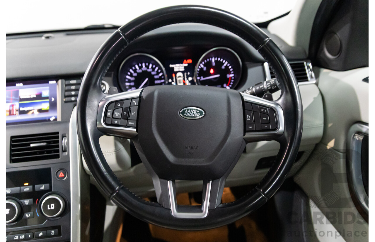 01/2016 Land Rover Discovery Sport Td4 HSE (AWD) LC MY16.5 4d Wagon Santorini Black Metallic Turbo Diesel 2.2L