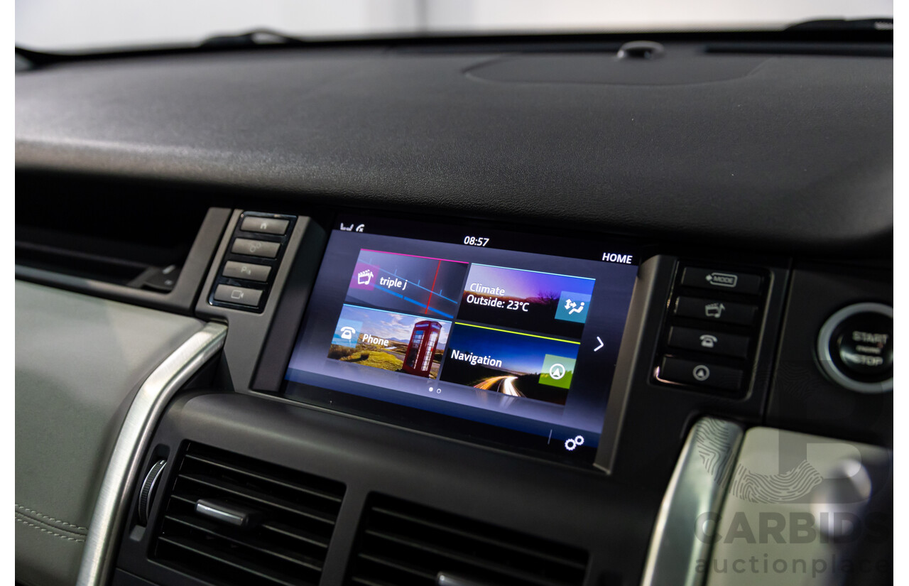 01/2016 Land Rover Discovery Sport Td4 HSE (AWD) LC MY16.5 4d Wagon Santorini Black Metallic Turbo Diesel 2.2L