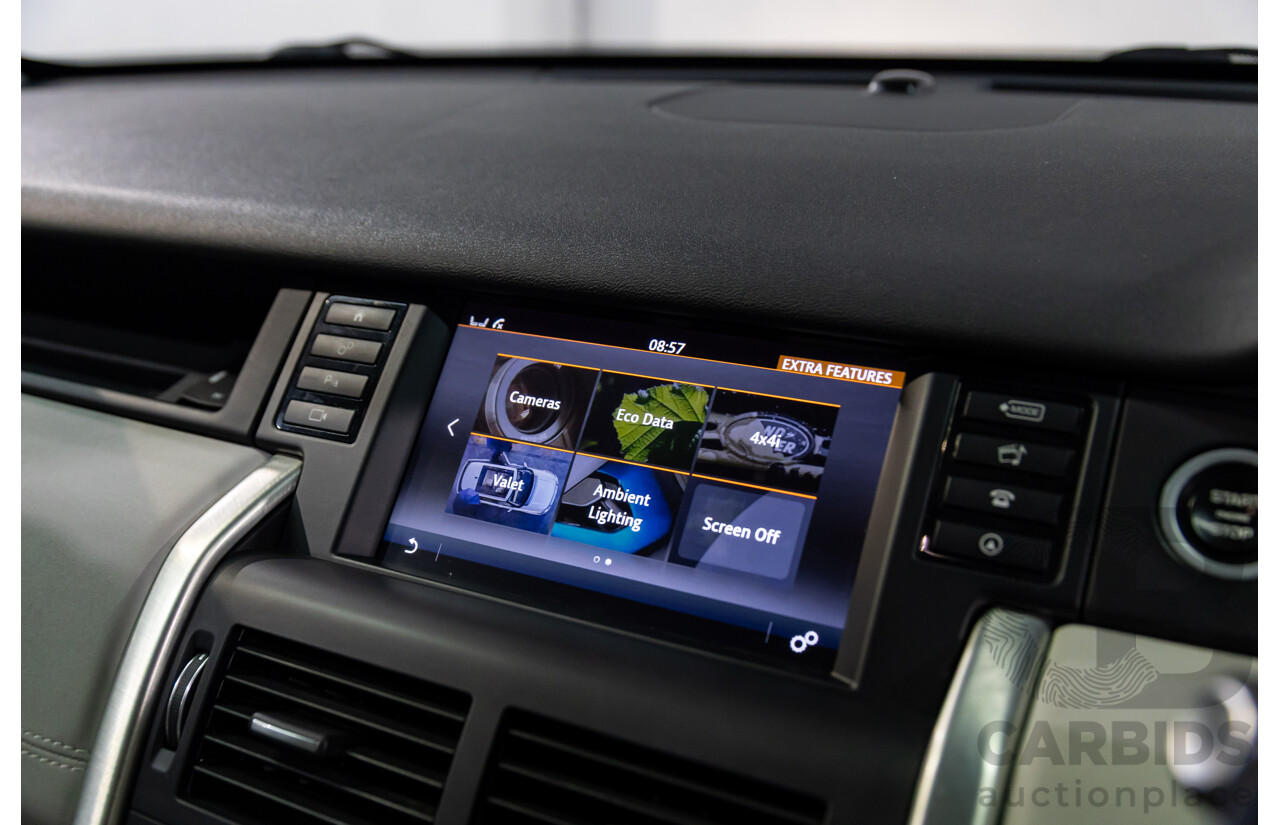 01/2016 Land Rover Discovery Sport Td4 HSE (AWD) LC MY16.5 4d Wagon Santorini Black Metallic Turbo Diesel 2.2L