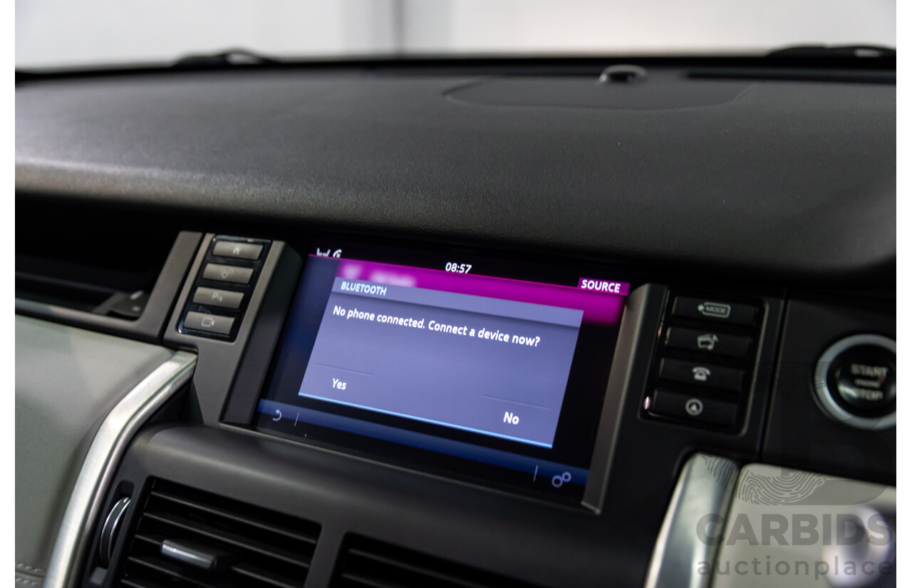 01/2016 Land Rover Discovery Sport Td4 HSE (AWD) LC MY16.5 4d Wagon Santorini Black Metallic Turbo Diesel 2.2L