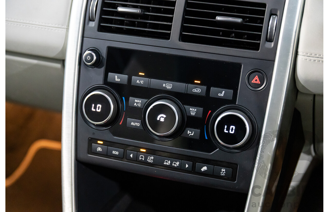 01/2016 Land Rover Discovery Sport Td4 HSE (AWD) LC MY16.5 4d Wagon Santorini Black Metallic Turbo Diesel 2.2L