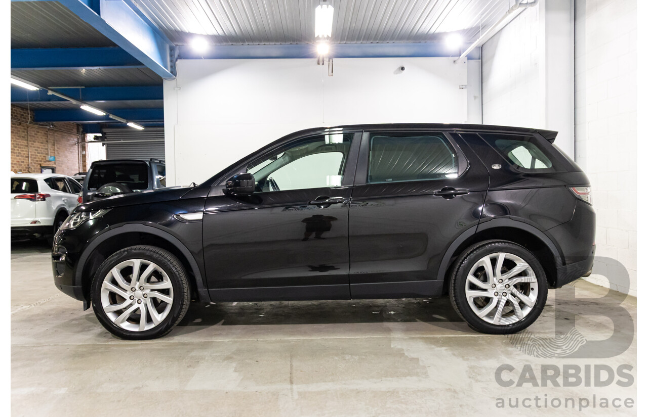 01/2016 Land Rover Discovery Sport Td4 HSE (AWD) LC MY16.5 4d Wagon Santorini Black Metallic Turbo Diesel 2.2L