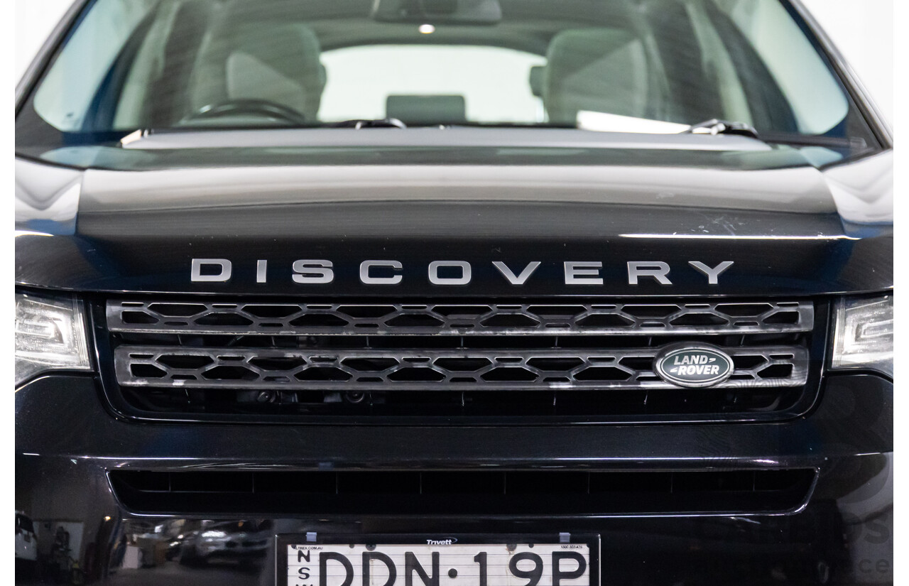 01/2016 Land Rover Discovery Sport Td4 HSE (AWD) LC MY16.5 4d Wagon Santorini Black Metallic Turbo Diesel 2.2L