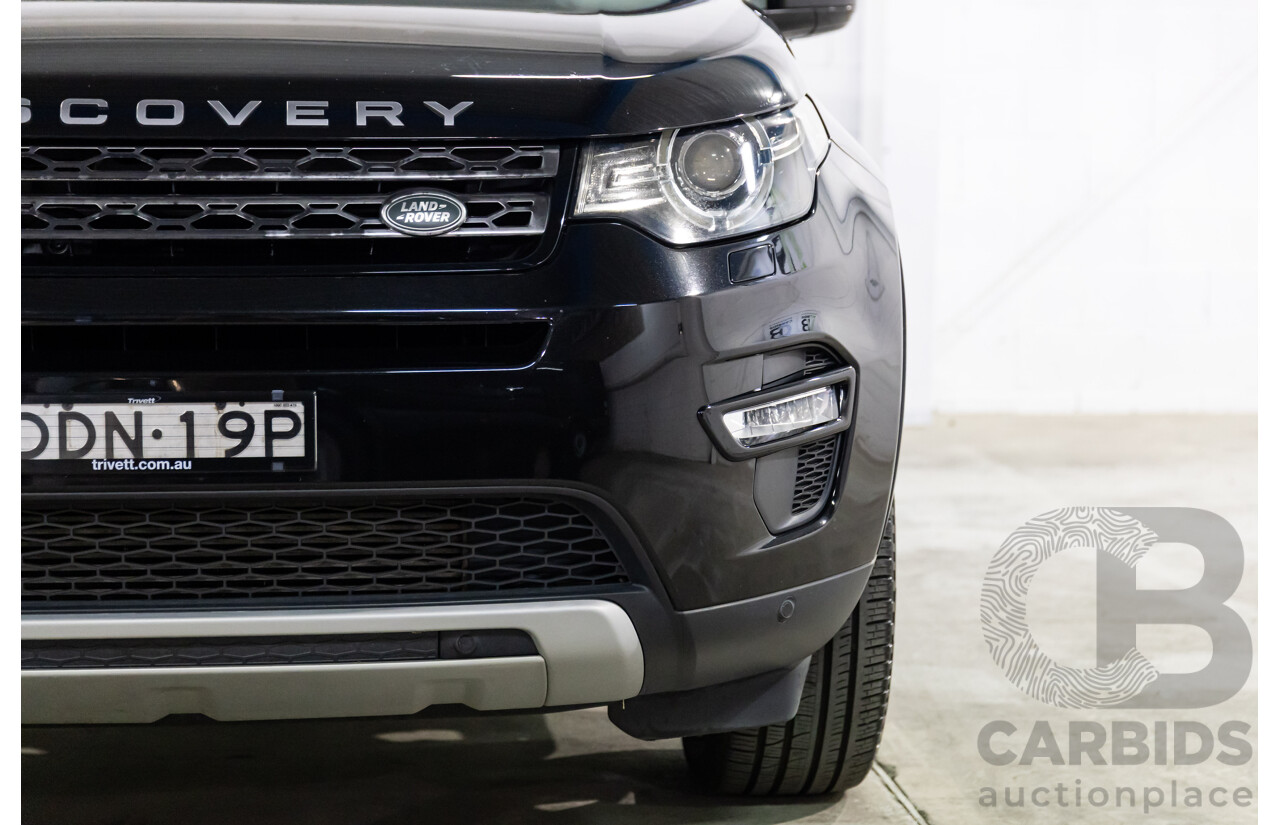 01/2016 Land Rover Discovery Sport Td4 HSE (AWD) LC MY16.5 4d Wagon Santorini Black Metallic Turbo Diesel 2.2L