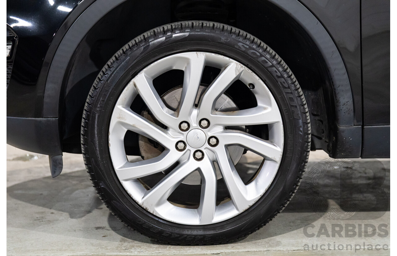 01/2016 Land Rover Discovery Sport Td4 HSE (AWD) LC MY16.5 4d Wagon Santorini Black Metallic Turbo Diesel 2.2L