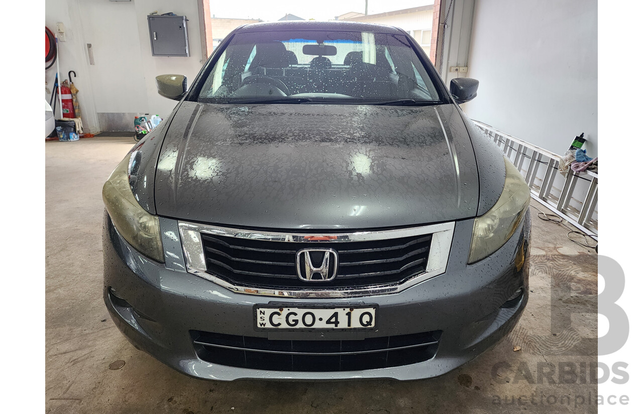8/2010 Honda Accord VTi 50 MY10 4d Sedan Grey 2.4L