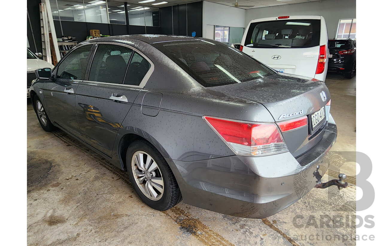 8/2010 Honda Accord VTi 50 MY10 4d Sedan Grey 2.4L