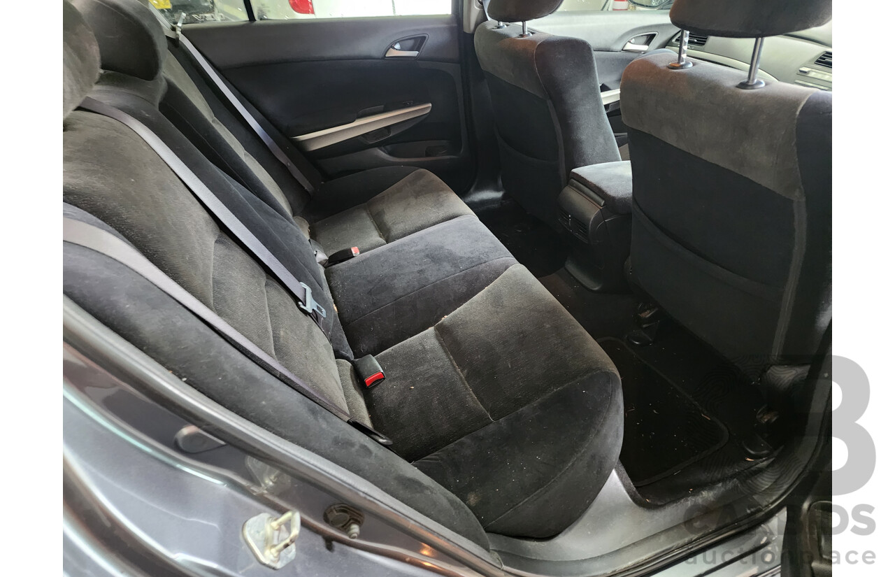 8/2010 Honda Accord VTi 50 MY10 4d Sedan Grey 2.4L