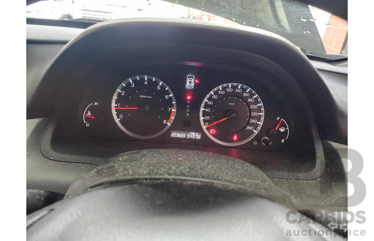 8/2010 Honda Accord VTi 50 MY10 4d Sedan Grey 2.4L