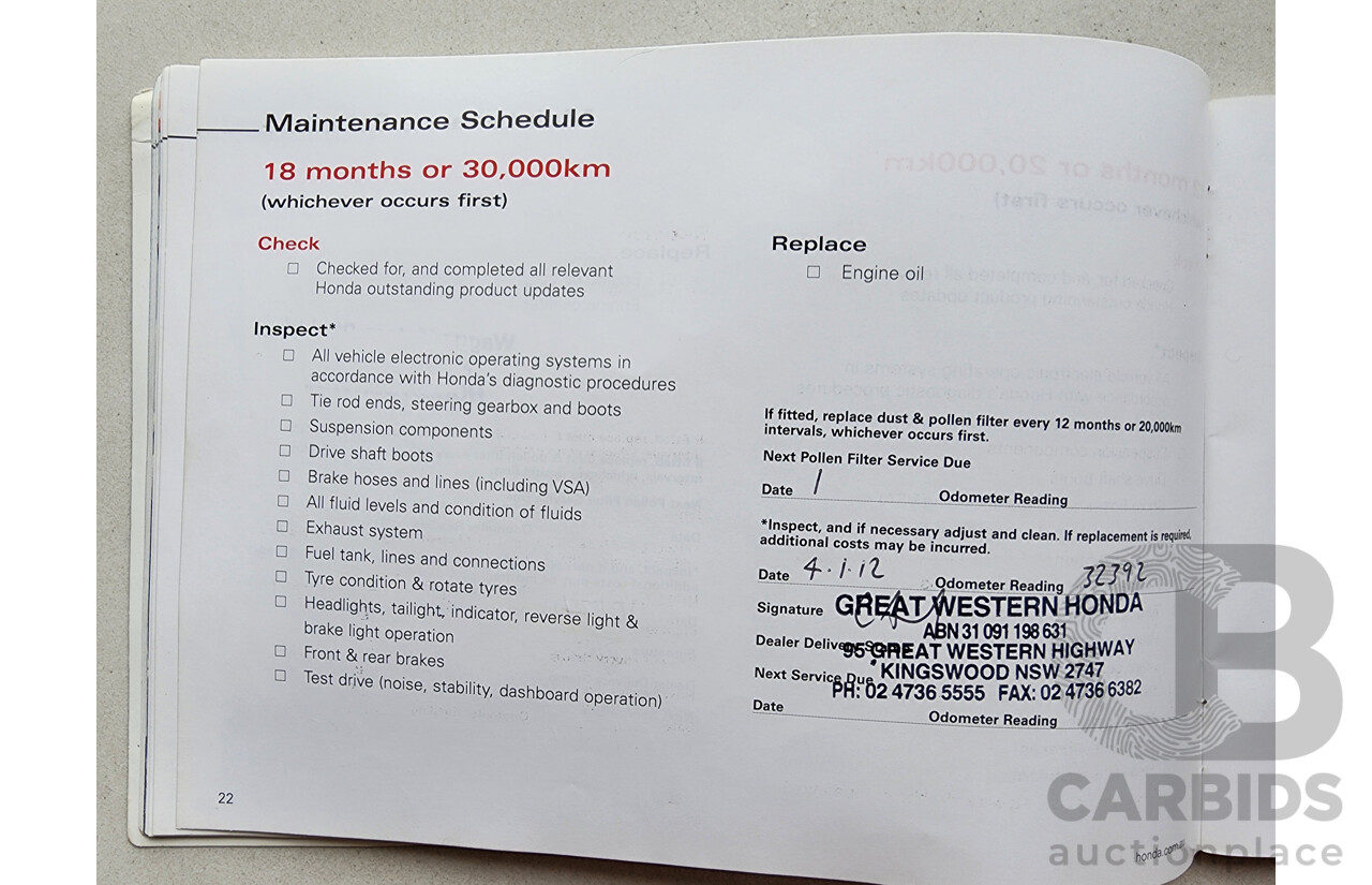 8/2010 Honda Accord VTi 50 MY10 4d Sedan Grey 2.4L