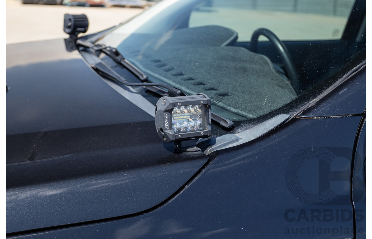 05/2015 Ford Ranger Wildtrak 3.2 (4x4) PX Crew Cab Utility Mica Black Metallic Turbo Diesel 3.2L