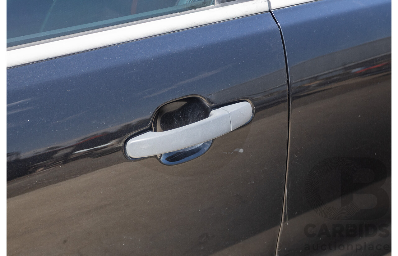 05/2015 Ford Ranger Wildtrak 3.2 (4x4) PX Crew Cab Utility Mica Black Metallic Turbo Diesel 3.2L