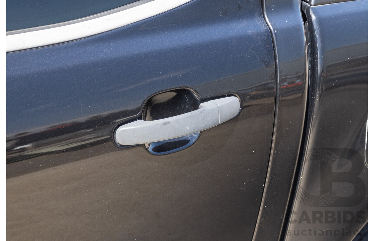 05/2015 Ford Ranger Wildtrak 3.2 (4x4) PX Crew Cab Utility Mica Black Metallic Turbo Diesel 3.2L