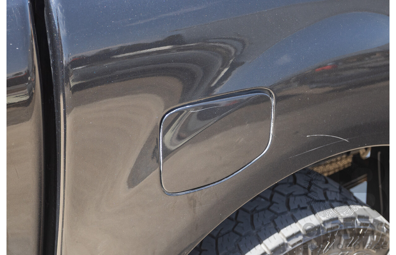 05/2015 Ford Ranger Wildtrak 3.2 (4x4) PX Crew Cab Utility Mica Black Metallic Turbo Diesel 3.2L