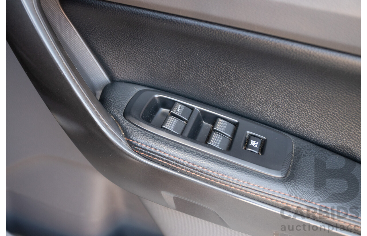 05/2015 Ford Ranger Wildtrak 3.2 (4x4) PX Crew Cab Utility Mica Black Metallic Turbo Diesel 3.2L