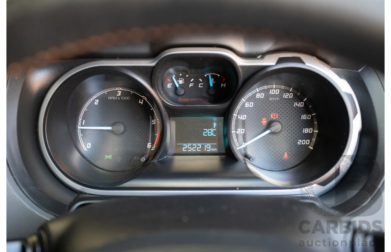 05/2015 Ford Ranger Wildtrak 3.2 (4x4) PX Crew Cab Utility Mica Black Metallic Turbo Diesel 3.2L