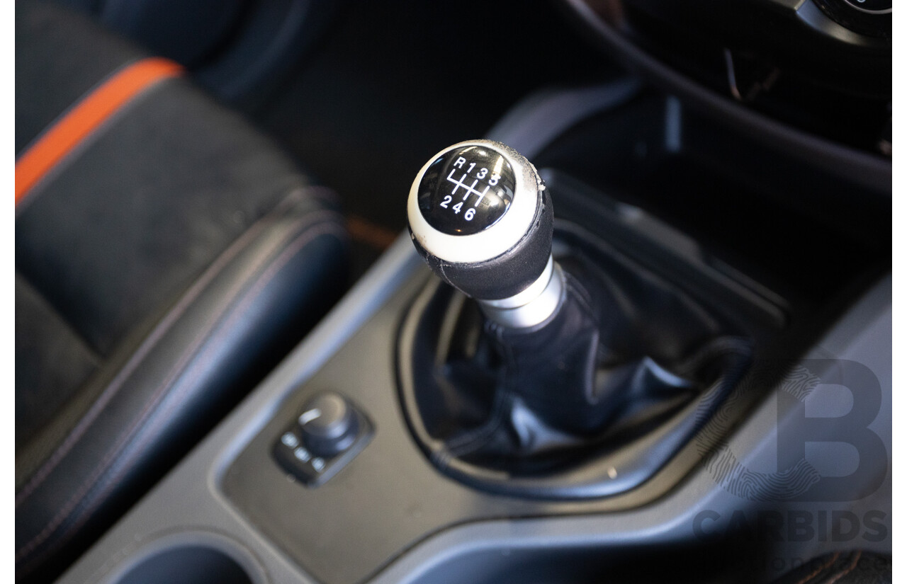 05/2015 Ford Ranger Wildtrak 3.2 (4x4) PX Crew Cab Utility Mica Black Metallic Turbo Diesel 3.2L