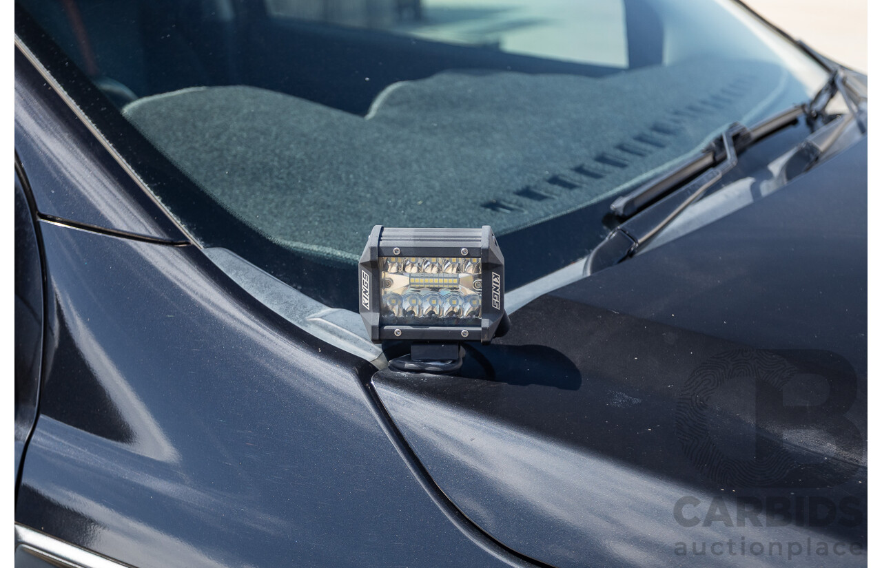 05/2015 Ford Ranger Wildtrak 3.2 (4x4) PX Crew Cab Utility Mica Black Metallic Turbo Diesel 3.2L