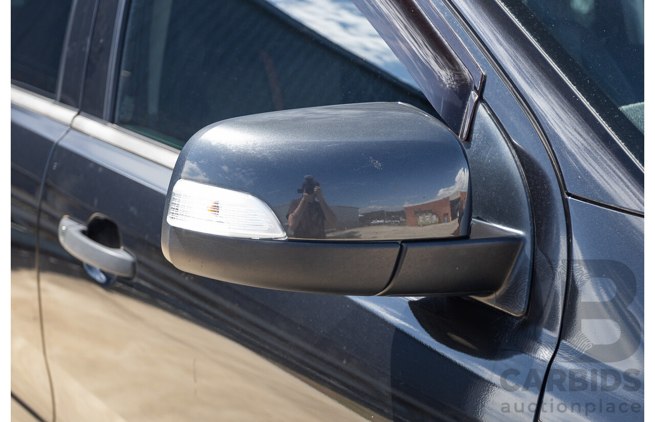 05/2015 Ford Ranger Wildtrak 3.2 (4x4) PX Crew Cab Utility Mica Black Metallic Turbo Diesel 3.2L