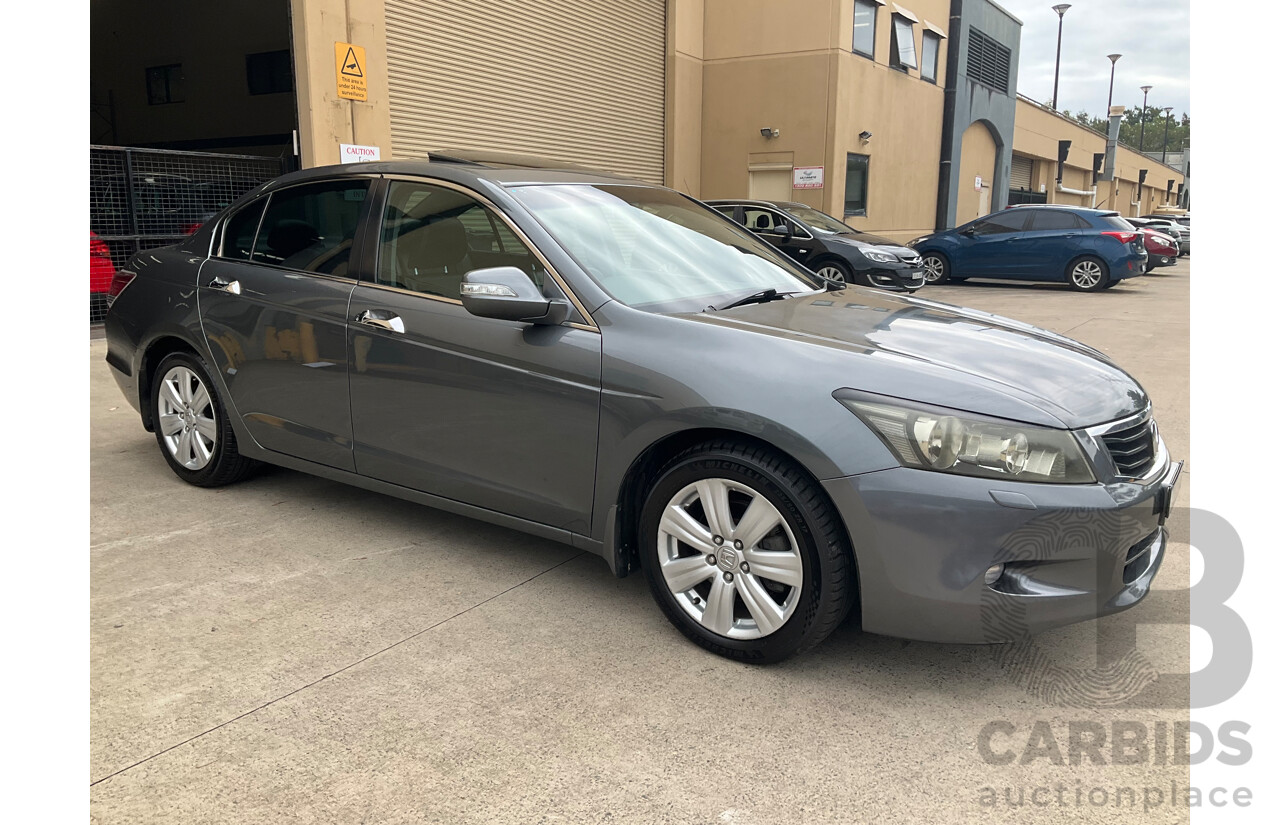 7/2008 Honda Accord V6 Luxury 50 4d Sedan Polished Metal Metallic V6 3.5L