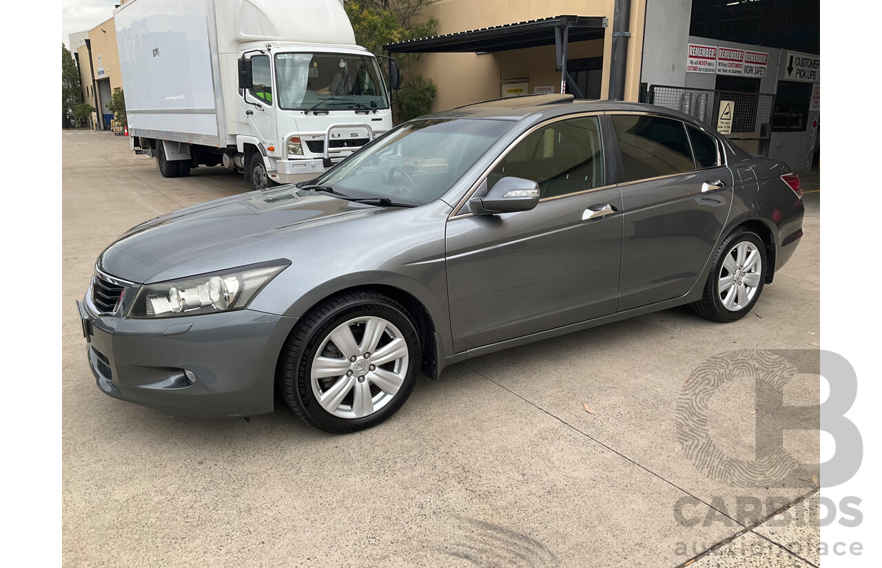 7/2008 Honda Accord V6 Luxury 50 4d Sedan Polished Metal Metallic V6 3.5L