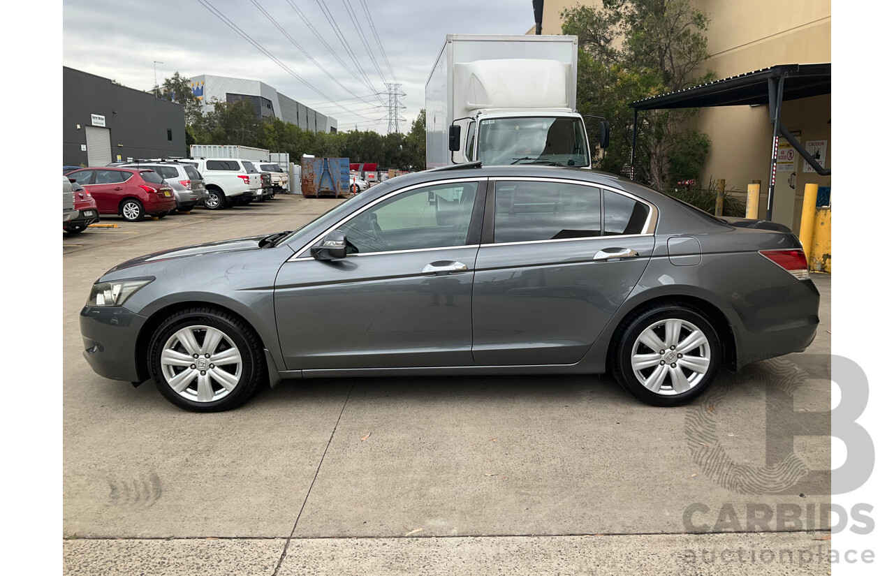 7/2008 Honda Accord V6 Luxury 50 4d Sedan Polished Metal Metallic V6 3.5L