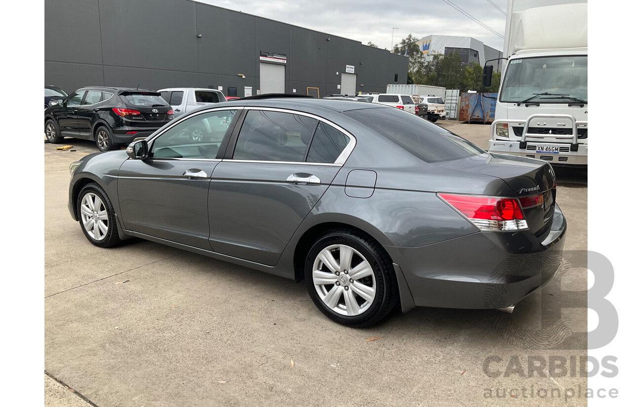 7/2008 Honda Accord V6 Luxury 50 4d Sedan Polished Metal Metallic V6 3.5L