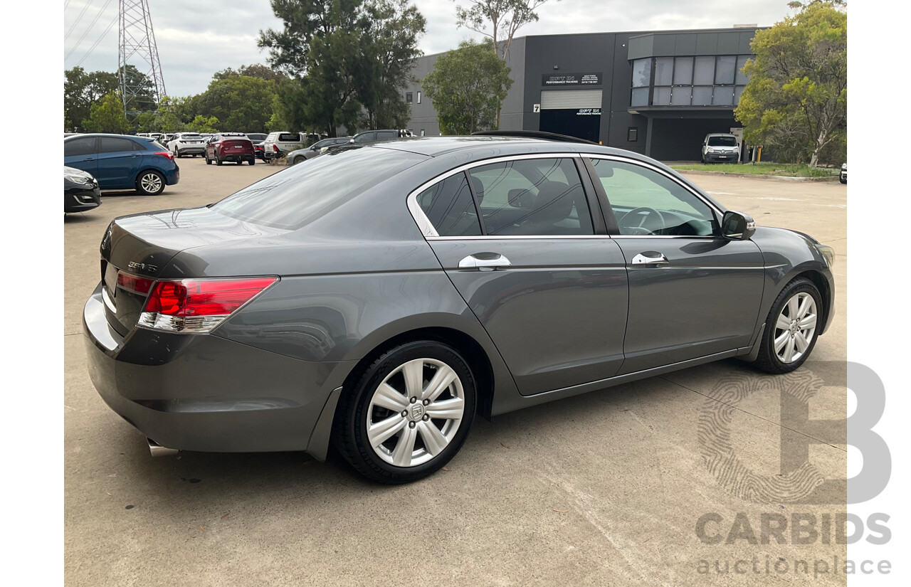 7/2008 Honda Accord V6 Luxury 50 4d Sedan Polished Metal Metallic V6 3.5L