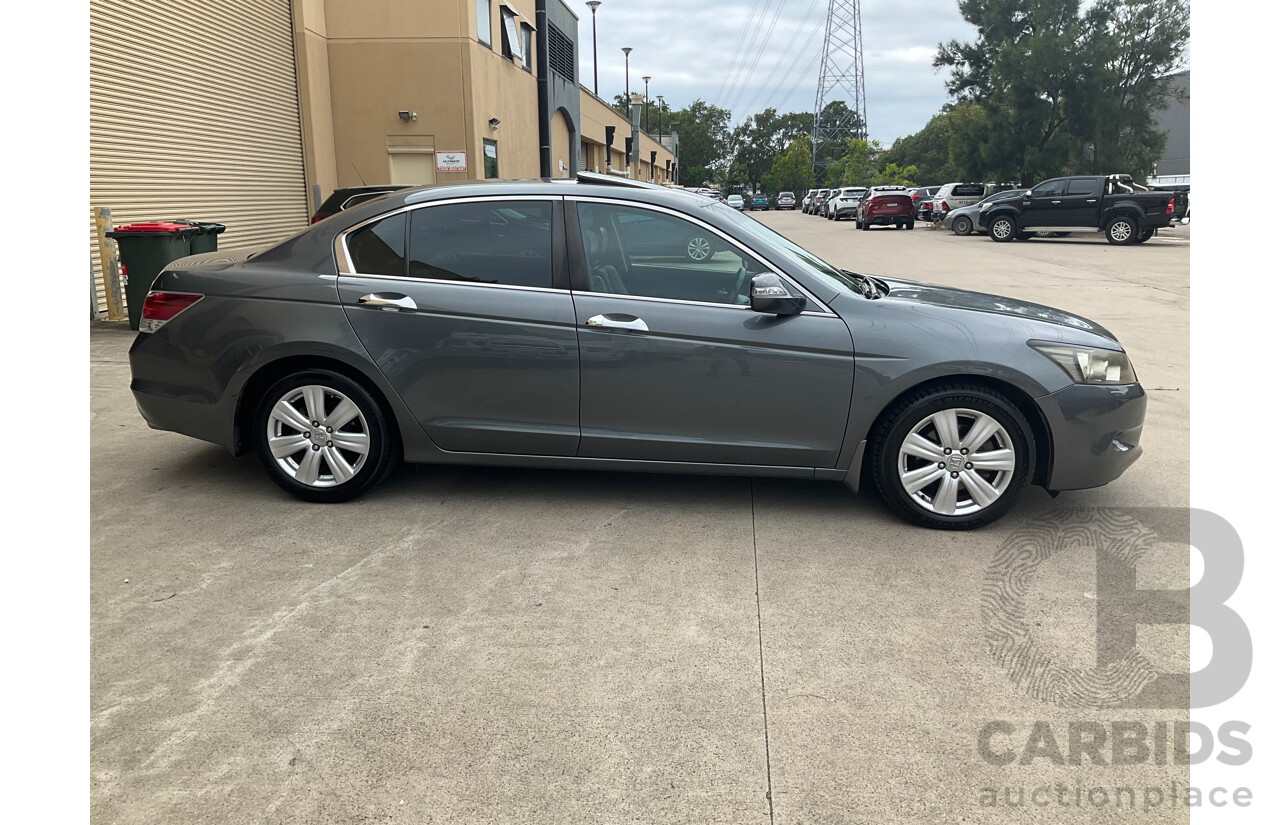 7/2008 Honda Accord V6 Luxury 50 4d Sedan Polished Metal Metallic V6 3.5L