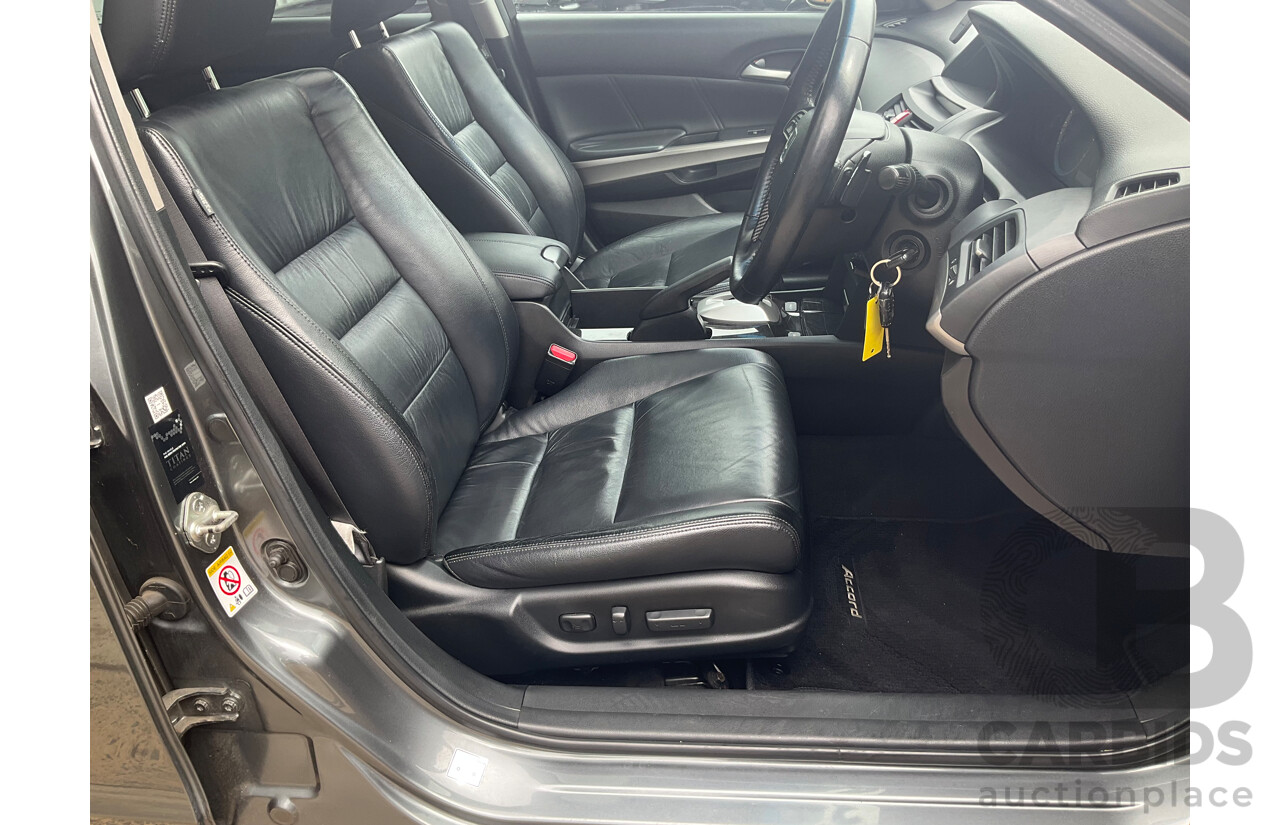 7/2008 Honda Accord V6 Luxury 50 4d Sedan Polished Metal Metallic V6 3.5L