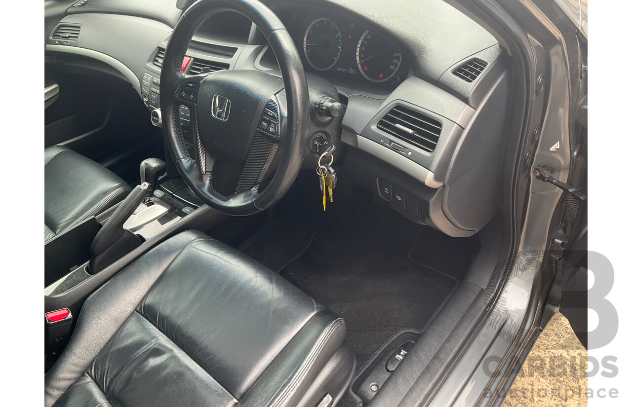 7/2008 Honda Accord V6 Luxury 50 4d Sedan Polished Metal Metallic V6 3.5L