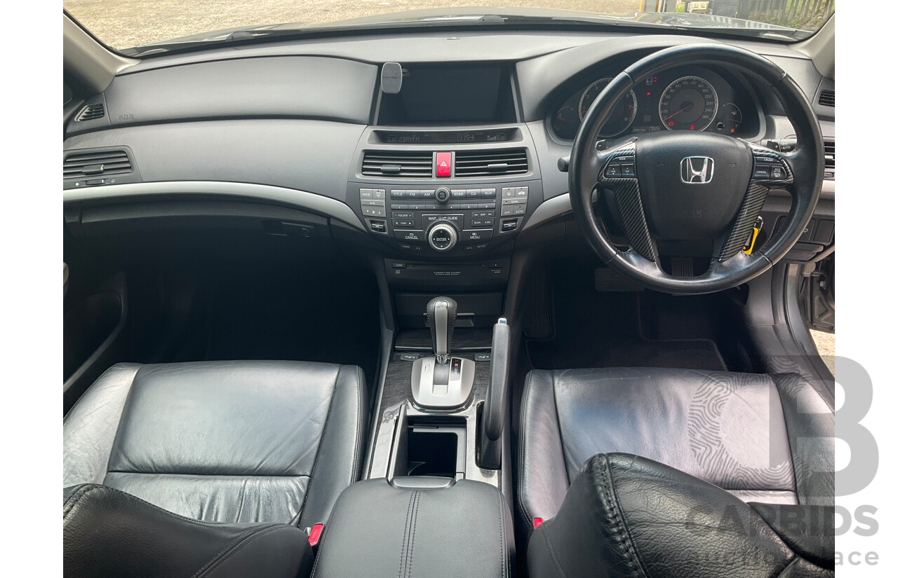 7/2008 Honda Accord V6 Luxury 50 4d Sedan Polished Metal Metallic V6 3.5L