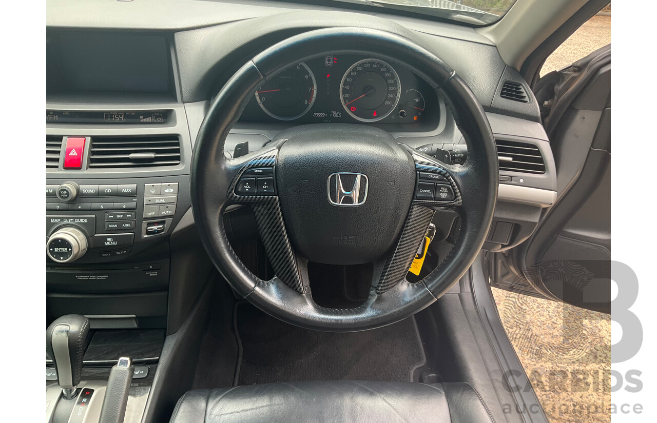 7/2008 Honda Accord V6 Luxury 50 4d Sedan Polished Metal Metallic V6 3.5L