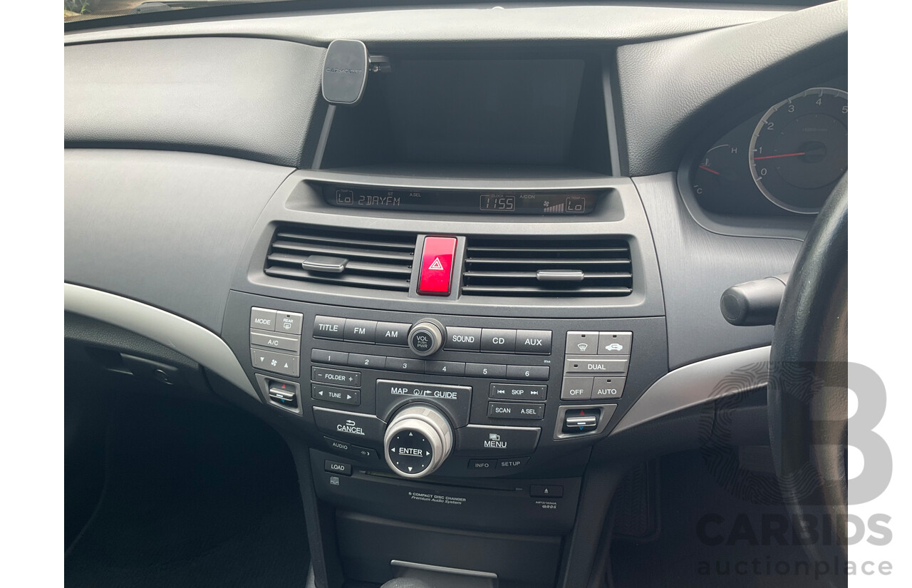 7/2008 Honda Accord V6 Luxury 50 4d Sedan Polished Metal Metallic V6 3.5L