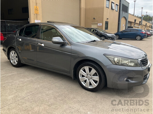 7/2008 Honda Accord V6 Luxury 50 4d Sedan Polished Metal Metallic V6 3.5L