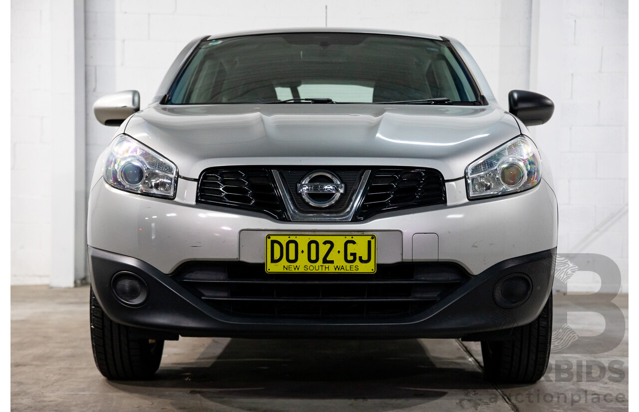 4/2013 Nissan Dualis ST (4x2) J10 MY13 4d Wagon Titanium Grey Metallic 2.0L