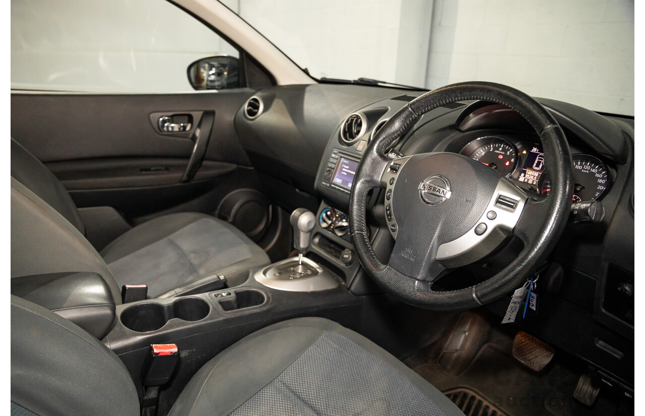 4/2013 Nissan Dualis ST (4x2) J10 MY13 4d Wagon Titanium Grey Metallic 2.0L